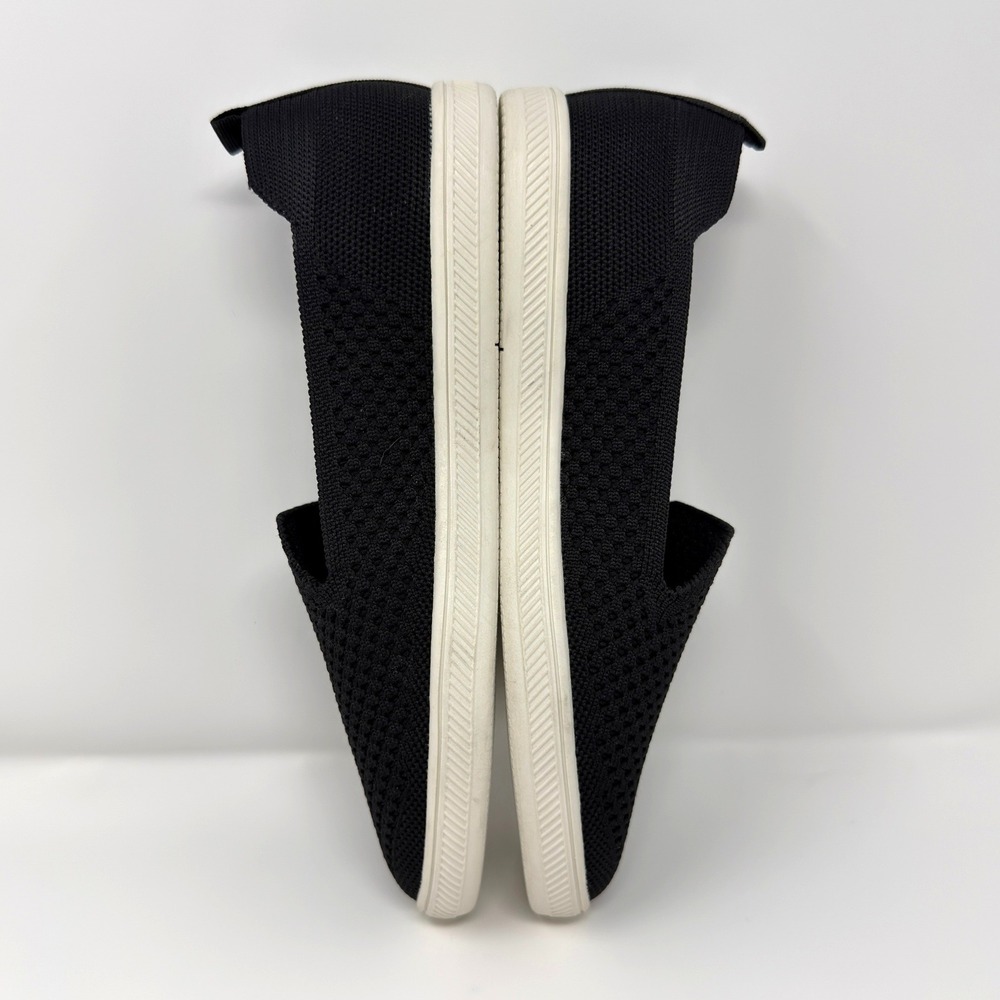 Vince Camuto Cabreli Black Knit Slip On Sneakers Womens 6M Washable Shoes - Picture 5 of 8